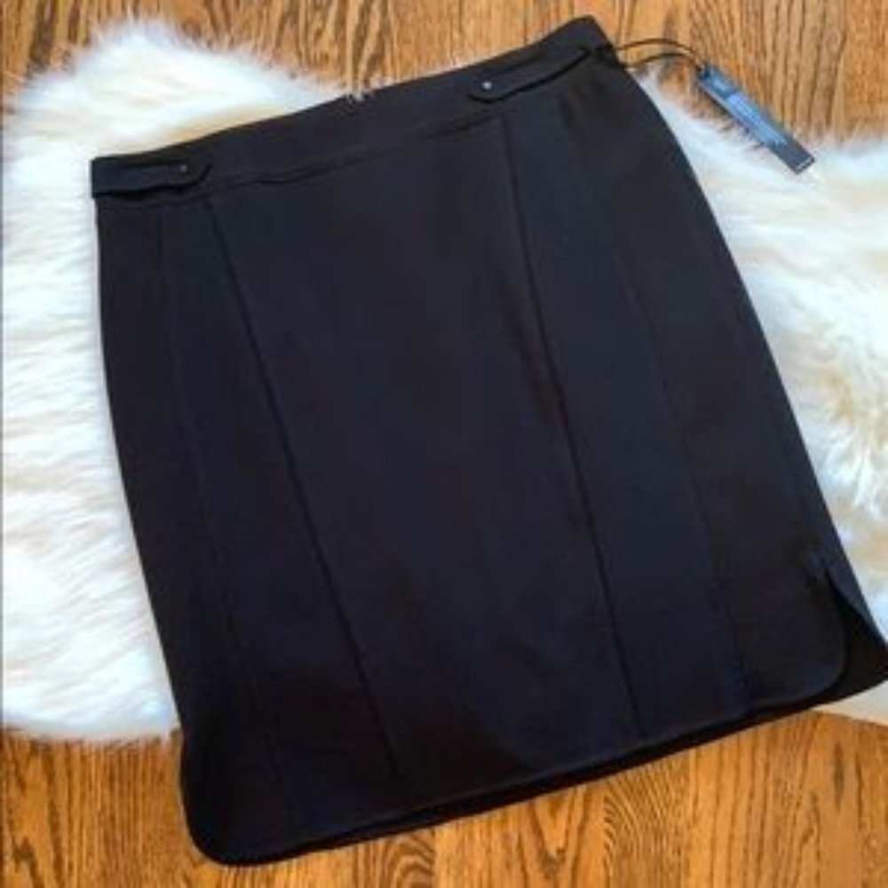 🏷WHBM Black Sportif Pencil Skirt - size 4